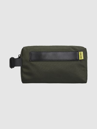 Calvin Klein Táskák & Kiegészítők HU276308 | Calvin Klein Recycled Nylon Férfi Sminktáska Sötét Oliv